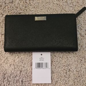Kate Spade Stacy Laurel Way Wallet Black
